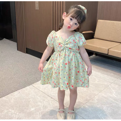 dress bloomy middle rubber (242303) dress anak perempuan
